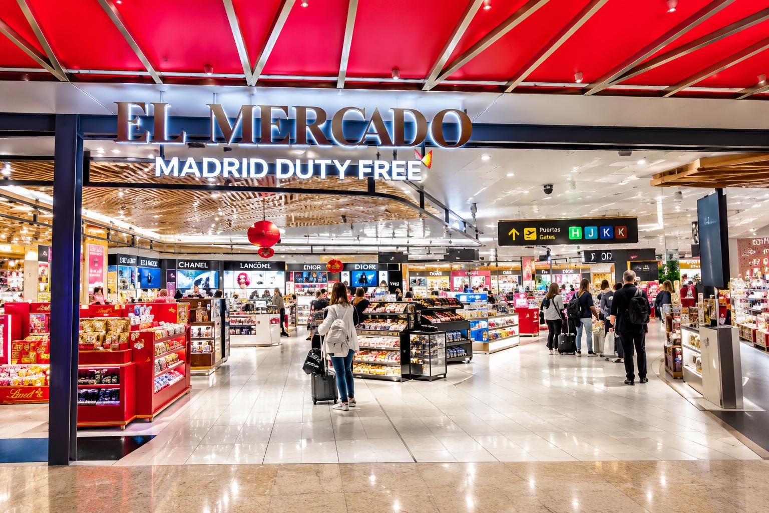 Tienda El Mercado Madrid Duty Free en Aeropuerto Madrid-Barajas