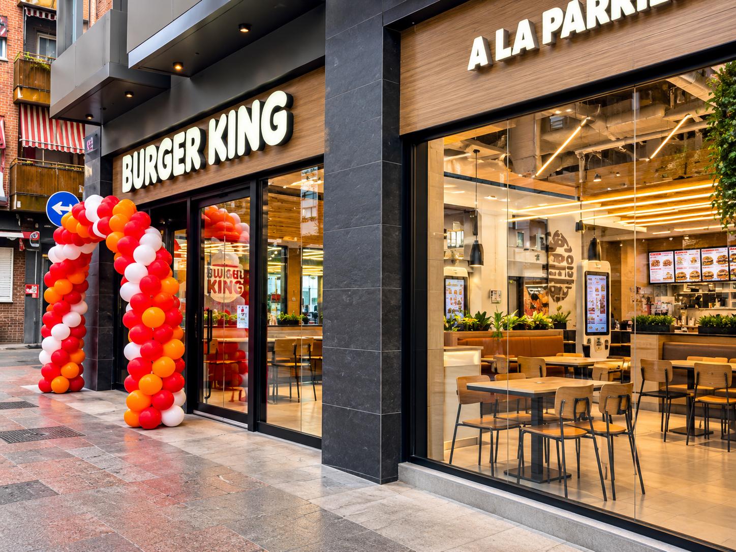 Restaurante Burger King en Plaza de la Fuente Honda Leganés